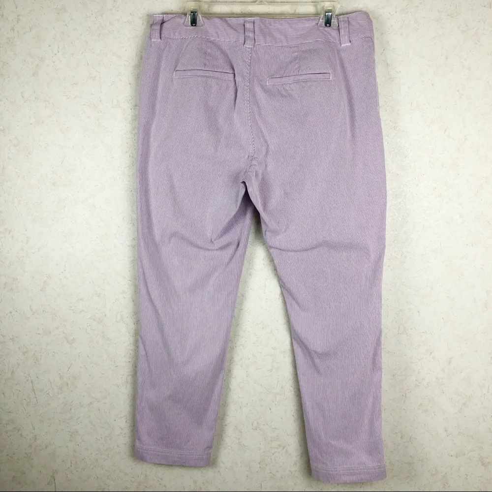 Christopher & Banks light purple lavender pants pastel spring - Picture 5 of 9